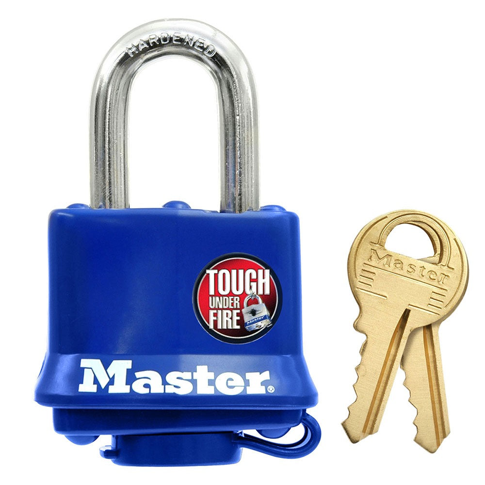 312EURD Laminated Padlock with Key and Thermoplastic Cover - The Safe Havens