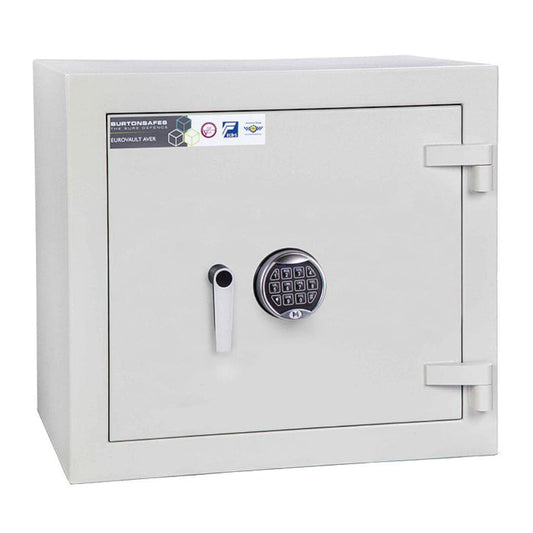 Eurovault Aver Grade 2 Size 3 Electronic Locking Safe - The Safe Havens