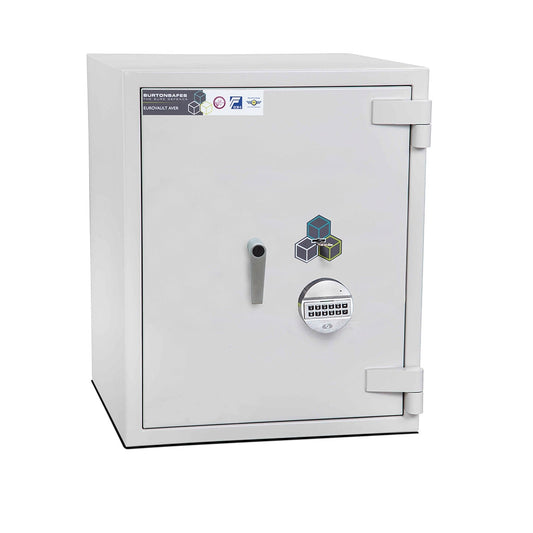 Eurovault Aver Grade 4 Size 2 Key and Electronic Safe - The Safe Havens