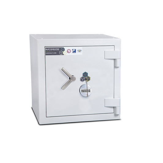 Eurovault Aver Grade 5 Size 1 Key and Electronic Lock Safe - The Safe Havens