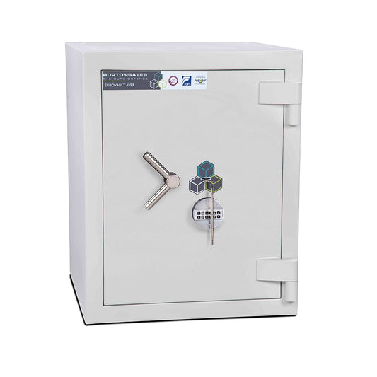 Eurovault Aver Grade 5 Size 2 Key and Electronic Lock Safe - The Safe Havens