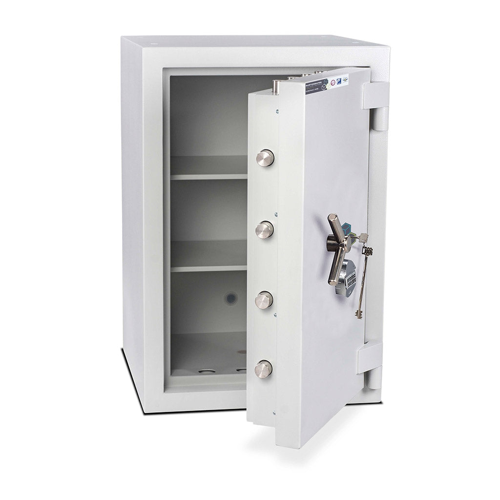 Eurovault Aver Grade 5 Size 3 Key and Electronic Lock Safe - The Safe Havens