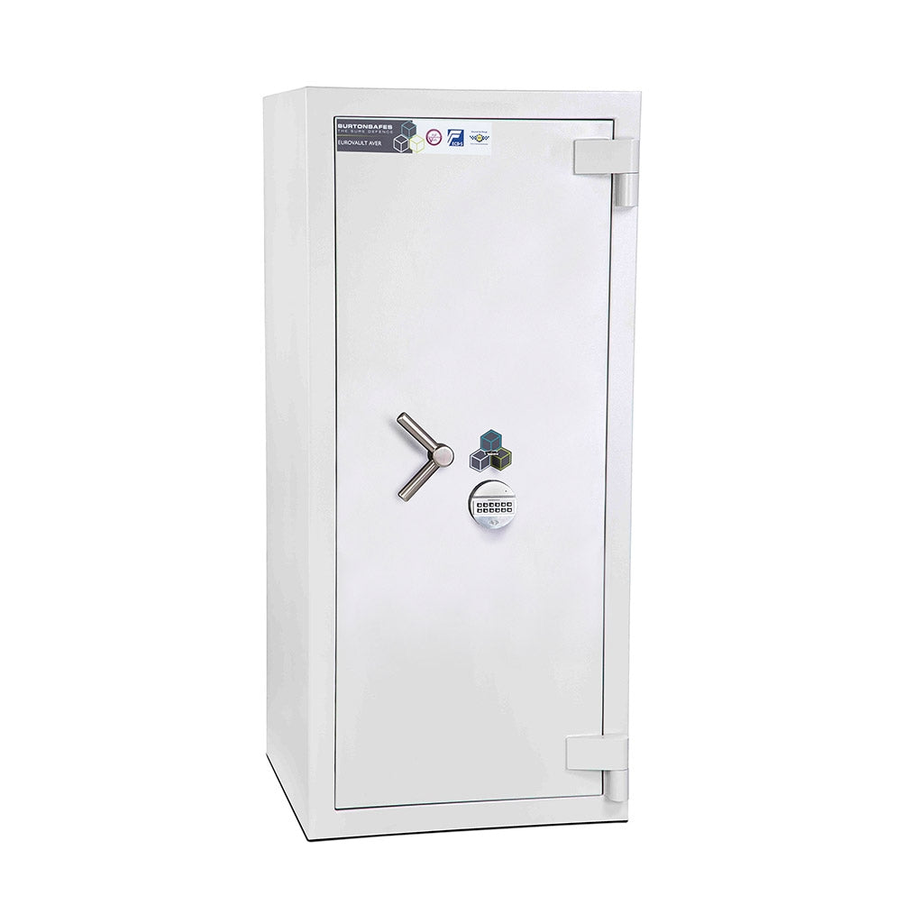 Eurovault Aver Grade 5 Size 4 Key and Electronic Lock Safe - The Safe Havens