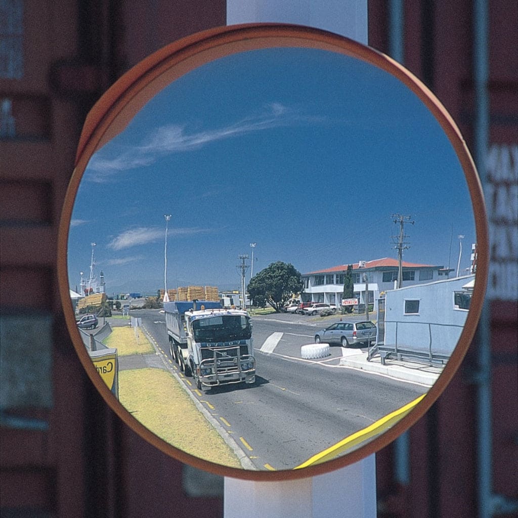 Stainless Steel Anti-Vandal Mirror 450mm - The Safe Havens