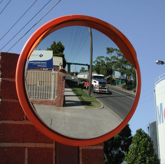 Stainless Steel Anti-Vandal Mirror 450mm - The Safe Havens