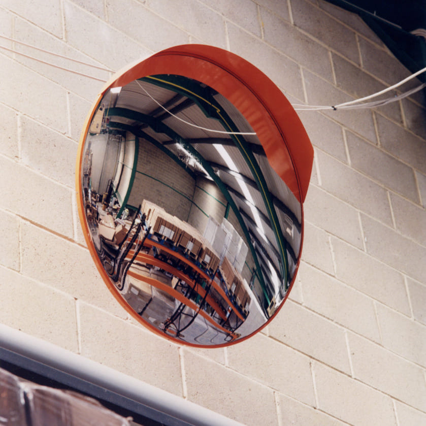 Stainless Steel Anti-Vandal Mirror 600mm - The Safe Havens