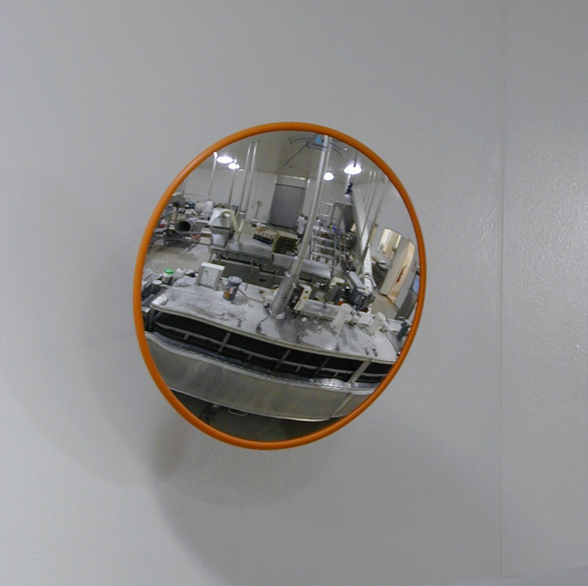 Stainless Steel Food Processing Mirror 450mm - Securikey - The Safe Havens