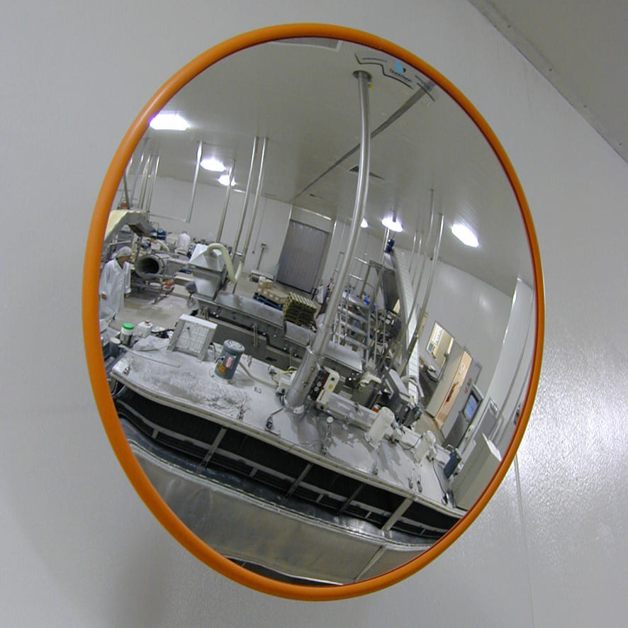 Stainless Steel Food Processing Mirror 600mm - The Safe Havens