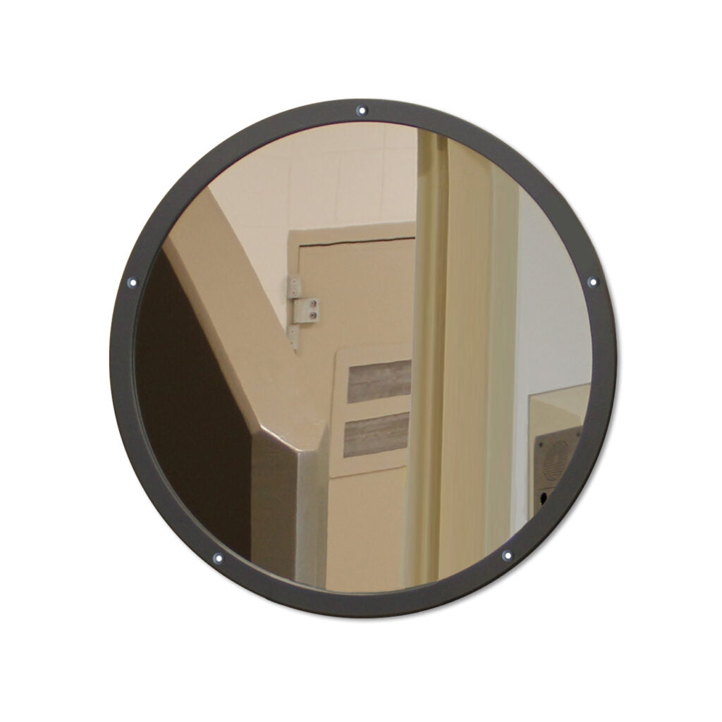 Flat Stainless Steel Vanity Mirror - Anti-Vandal 500 x 400mm - The Safe Havens