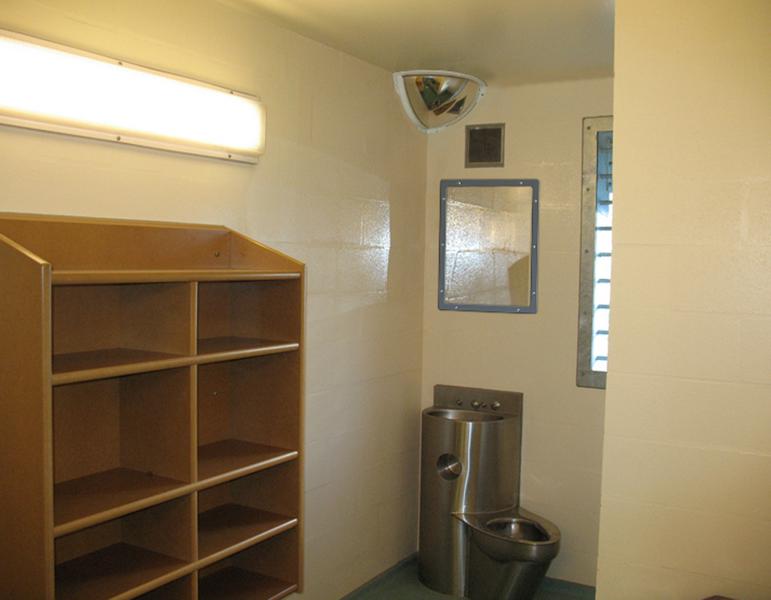 Flat Stainless Steel Vanity Mirror - Anti-Ligature 500 x 400mm - The Safe Havens