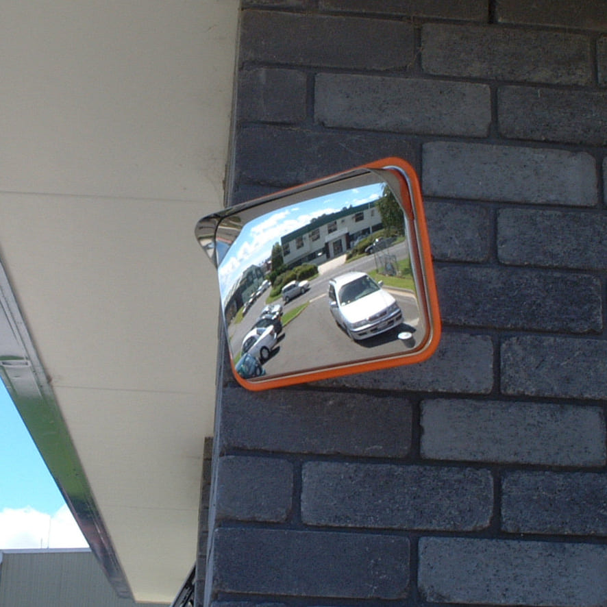 Stainless Steel Anti-Vandal Mirror - 320 x 225mm - The Safe Havens