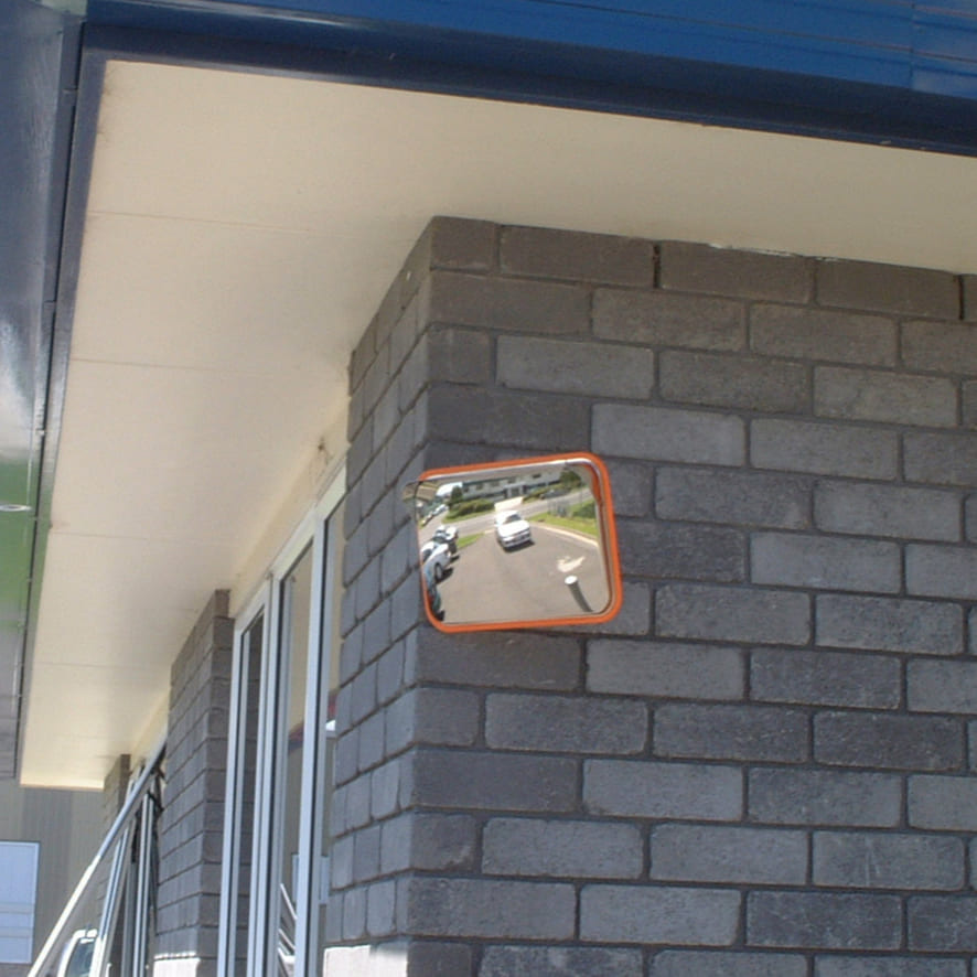 Stainless Steel Anti-Vandal Mirror - 320 x 225mm - The Safe Havens