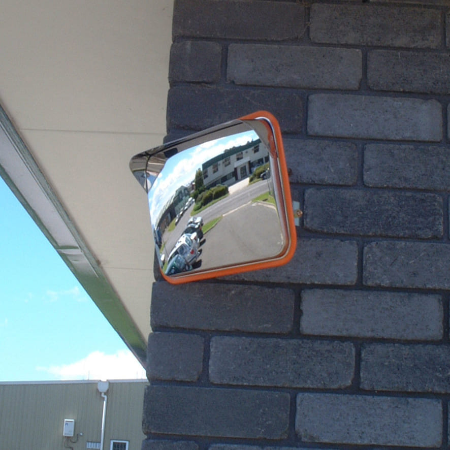 Stainless Steel Anti-Vandal Mirror - 320 x 225mm - The Safe Havens