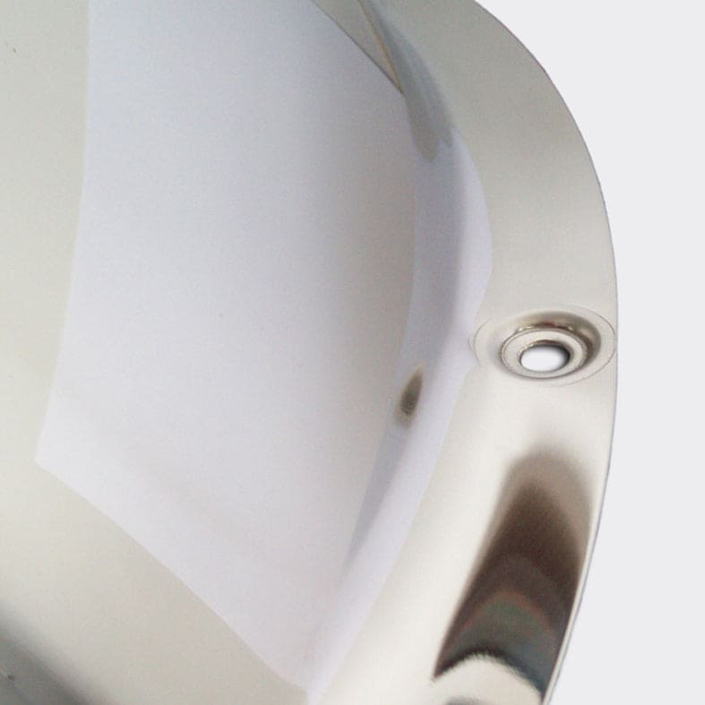 Stainless Steel Wall Dome Mirror - 500mm - The Safe Havens