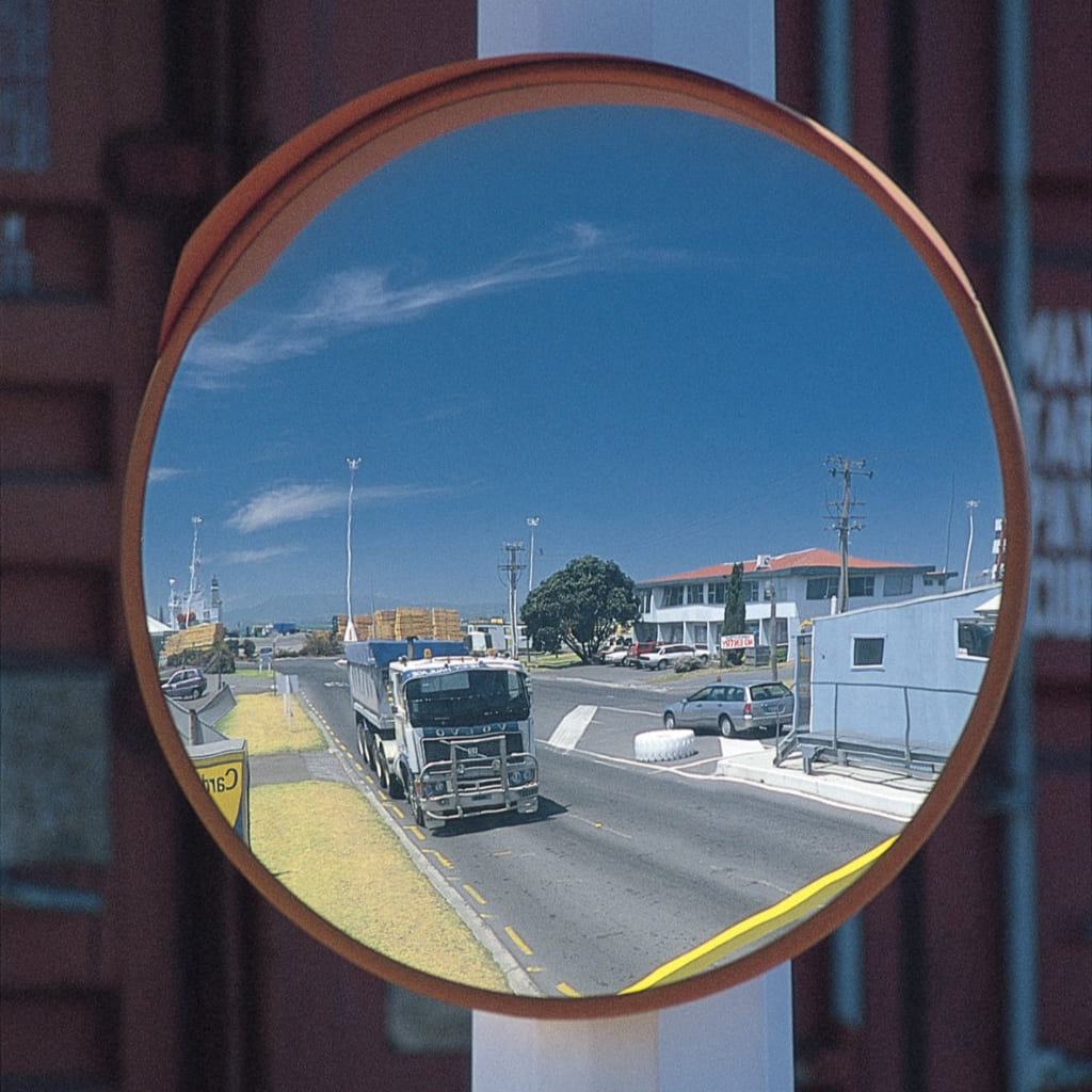 Exterior Deluxe Convex Mirror (600mm) - The Safe Havens