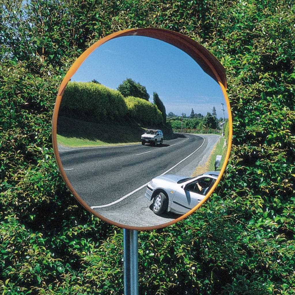 Exterior Deluxe Convex Mirror (600mm) - The Safe Havens