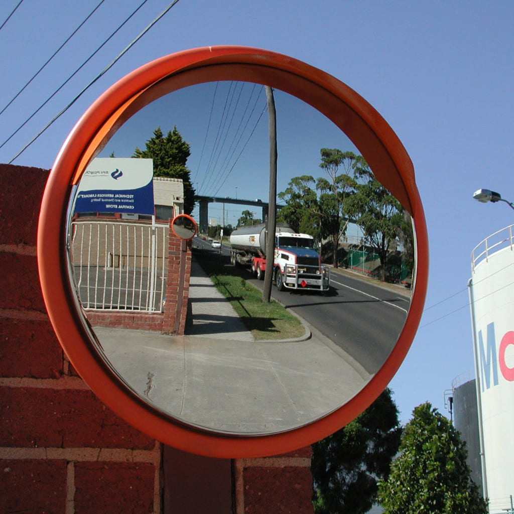 Exterior Deluxe Convex Mirror (600mm) - The Safe Havens