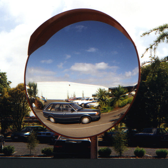 Exterior Deluxe Convex Mirror (1000mm) - The Safe Havens
