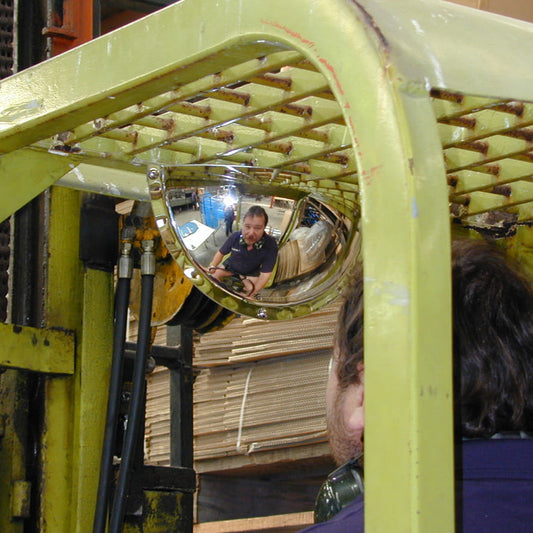 Fork Lift Mirror with ABS Back 300 x 150mm - The Safe Havens
