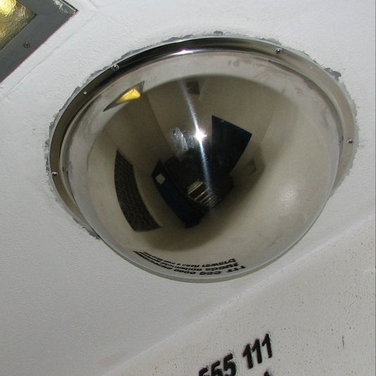 Stainless Steel Ceiling Dome Mirror 500mm - The Safe Havens