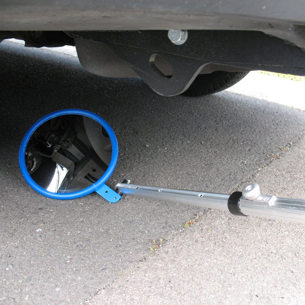 Portable Inspection Mirror 230mm with Light - The Safe Havens