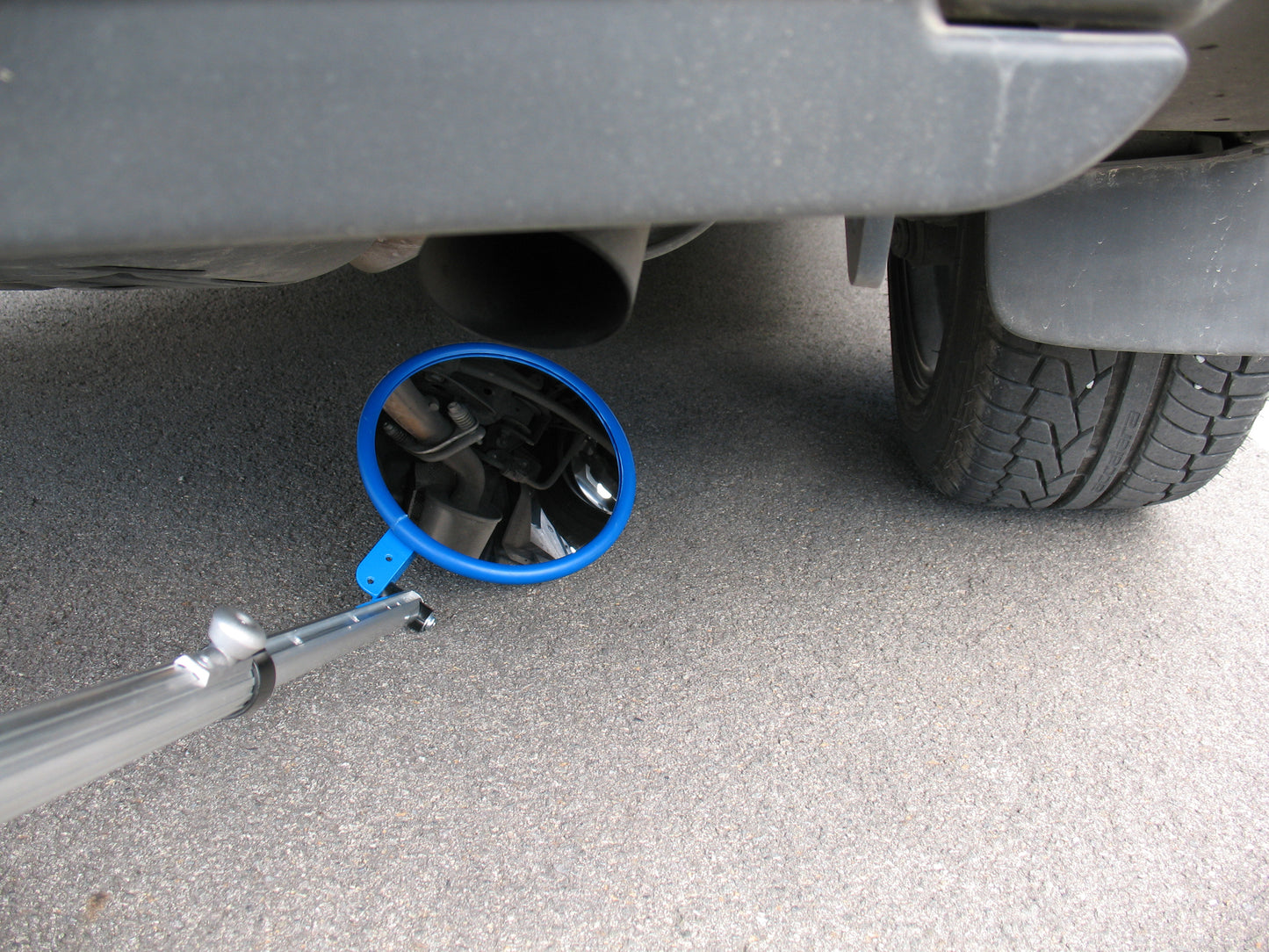 Portable Inspection Mirror 230mm with Light