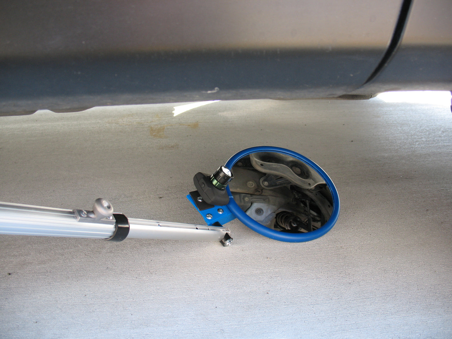 Portable Inspection Mirror 230mm with Light