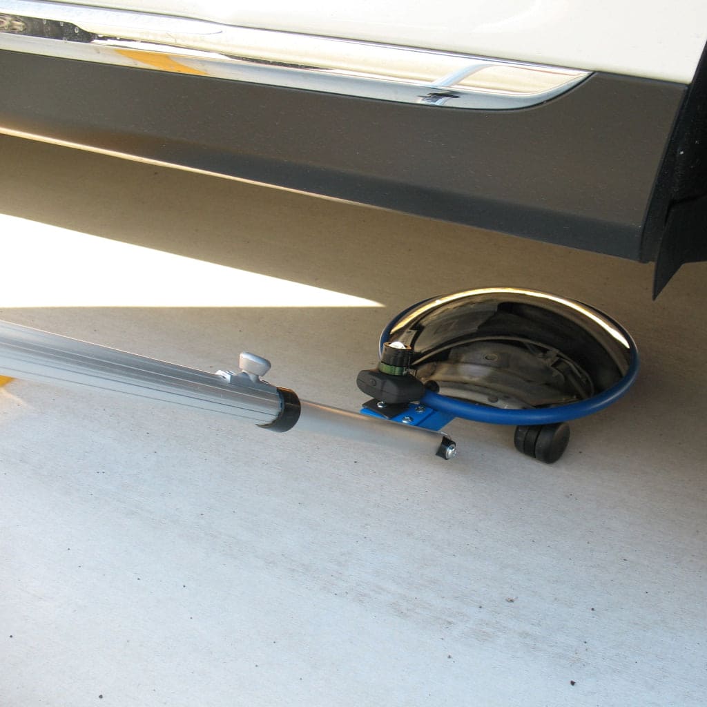 Heavy Duty Portable Inspection Mirror with Light 300mm - The Safe Havens