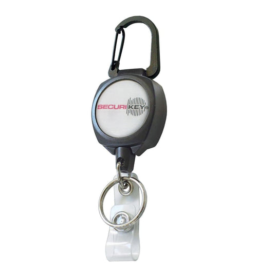 RSK ID Card & Key Holder with 600mm Kevlar Cord & Karabiner Fixing - Securikey - The Safe Havens