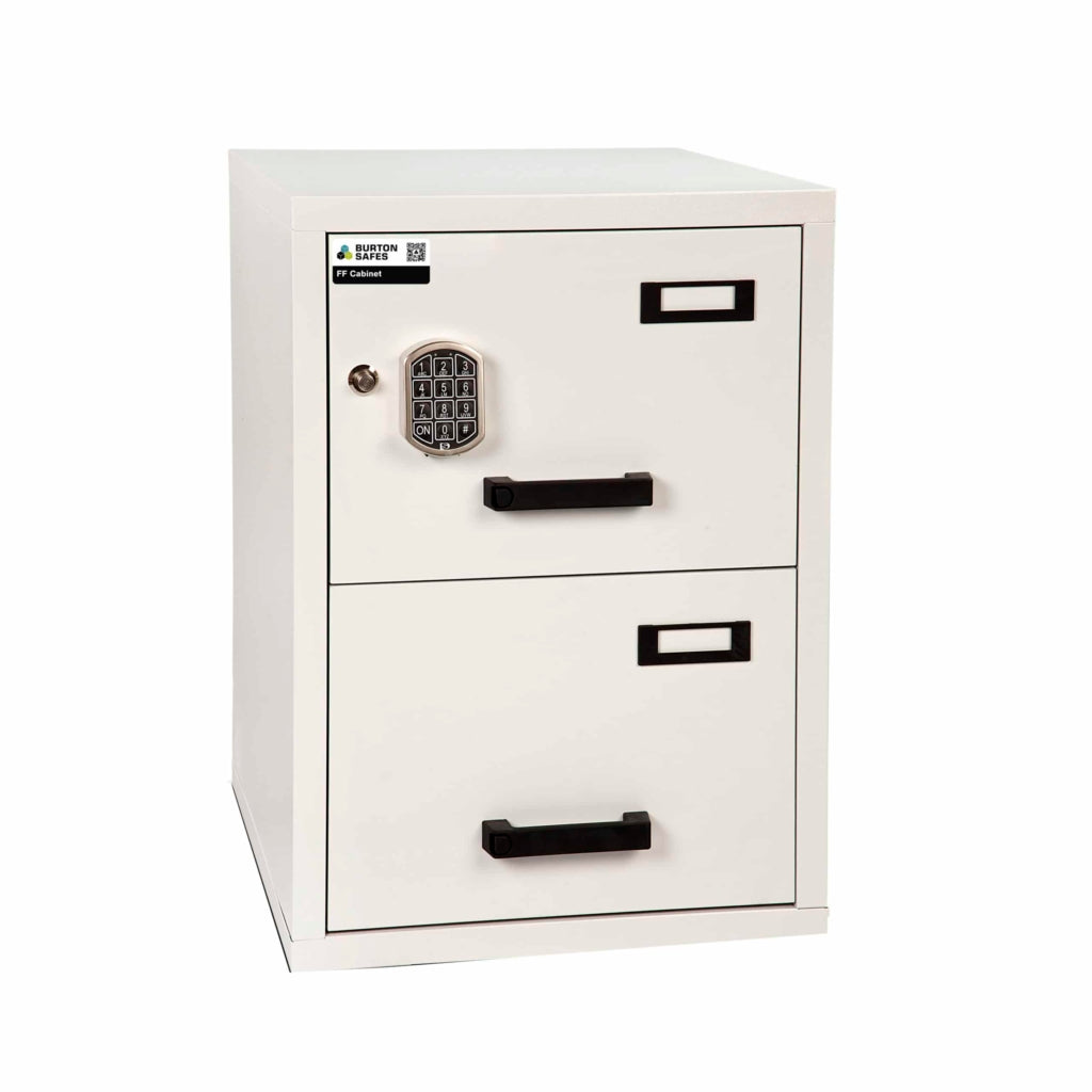 Fireproof Filing Cabinet 2 Drawer Electronic Lock Safe - The Safe Havens