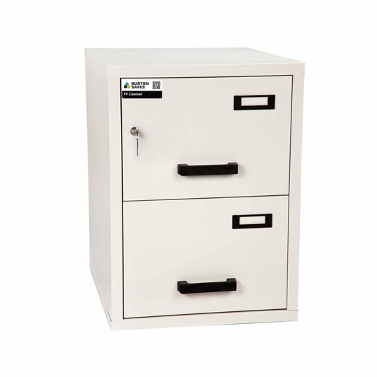 Fireproof Filing Cabinet 2 Drawer Key Locking Safe - The Safe Havens