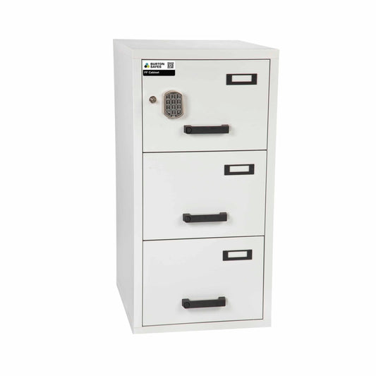 Fireproof Filing Cabinet 3 Drawer Electronic Lock Safe - The Safe Havens
