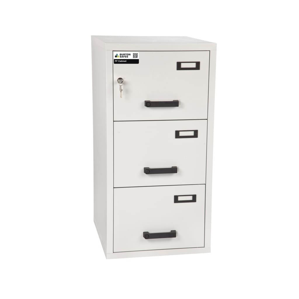 Fireproof Filing Cabinet 3 Drawer Key Locking Safe - The Safe Havens