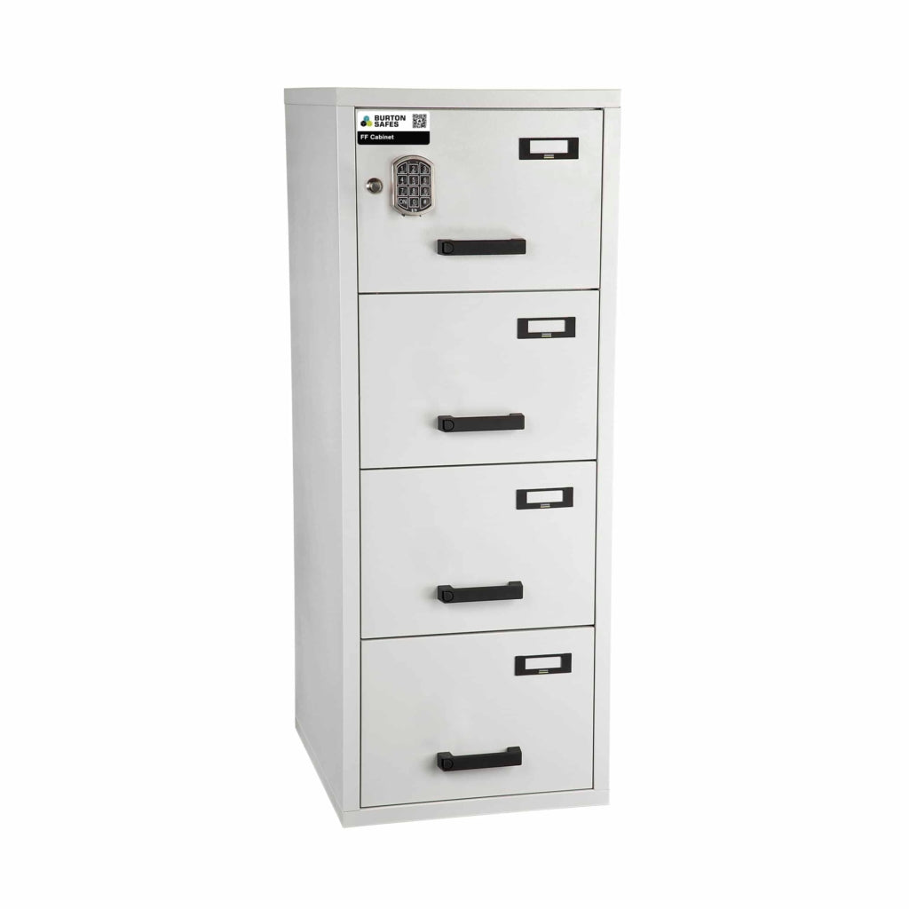 Fireproof Filing Cabinet 4 Drawer Electronic Lock Safe - The Safe Havens