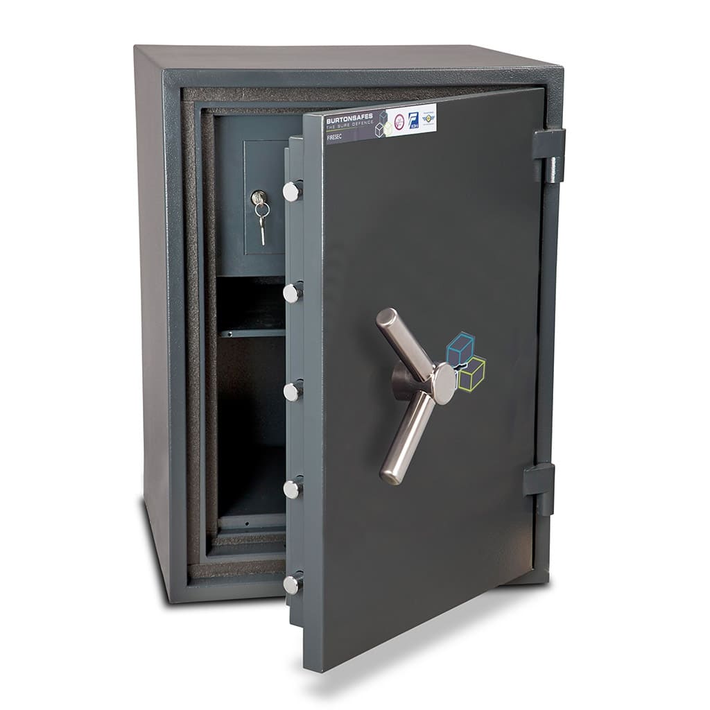 Firesec 10/60 Size 2 Key Locking Safe - The Safe Havens