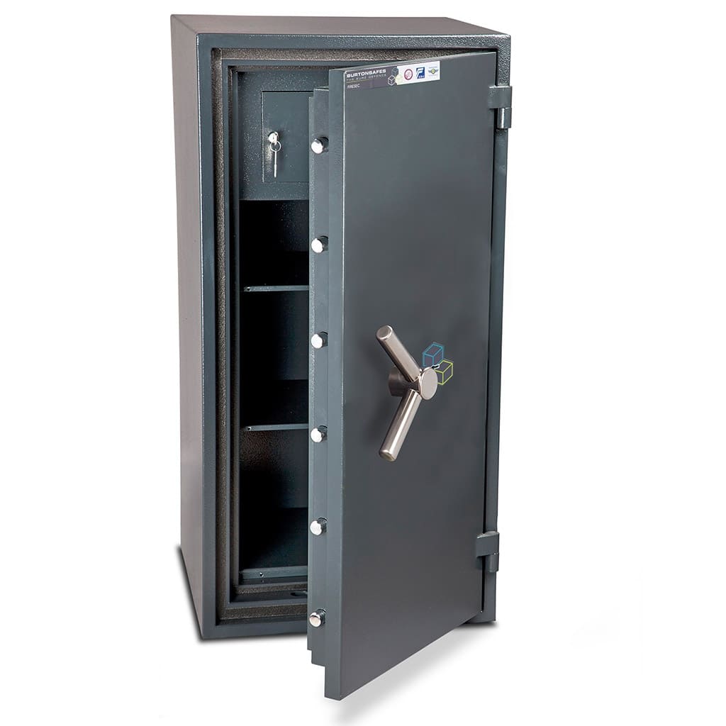 Firesec 10/60 Size 3 Key Locking Safe - The Safe Havens