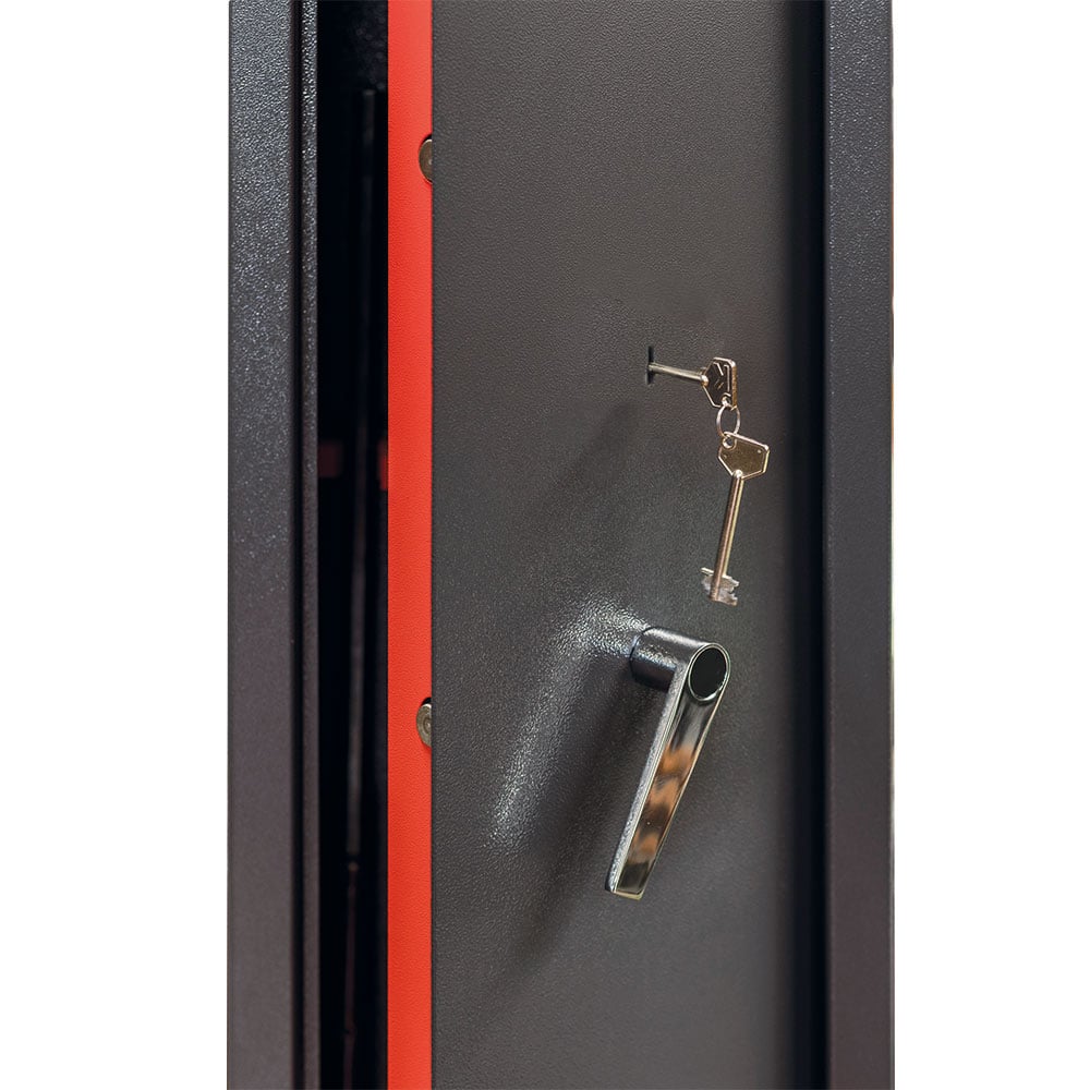 Pioneer Gun Cabinet – 5 Gun Key Locking - The Safe Havens