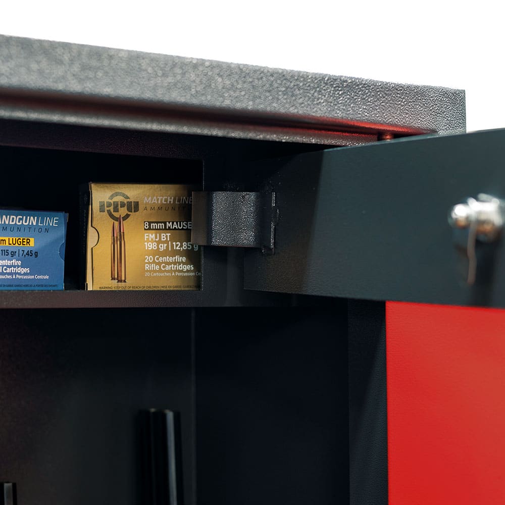 Pioneer Gun Cabinet – 10 Gun Key Locking - The Safe Havens