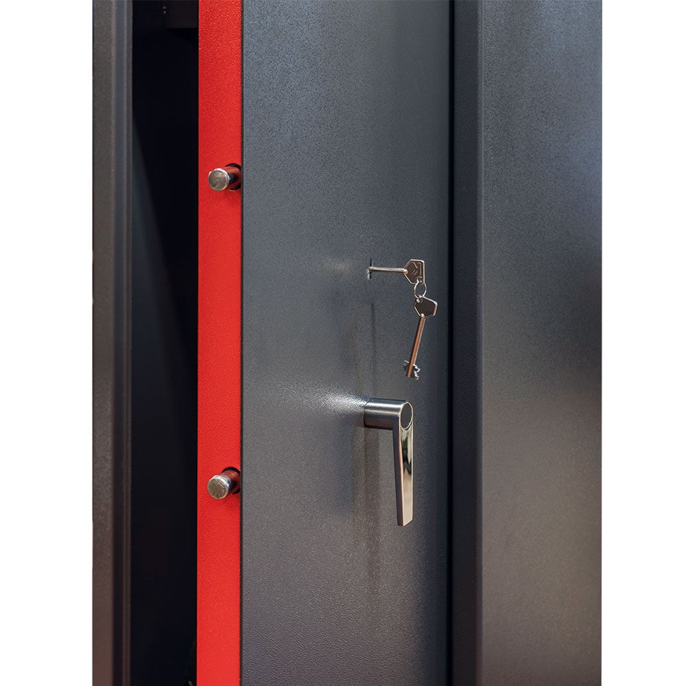 Pioneer Gun Cabinet – 10 Gun Key Locking - The Safe Havens