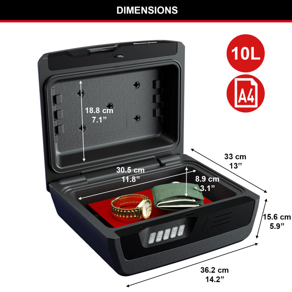 Digital Fire Chest Large CHW30300 - The Safe Havens