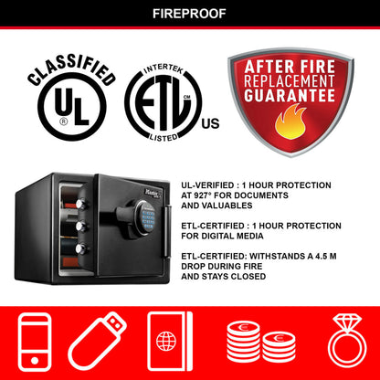 Digital Fire & Water Safe Large LFW082FTC