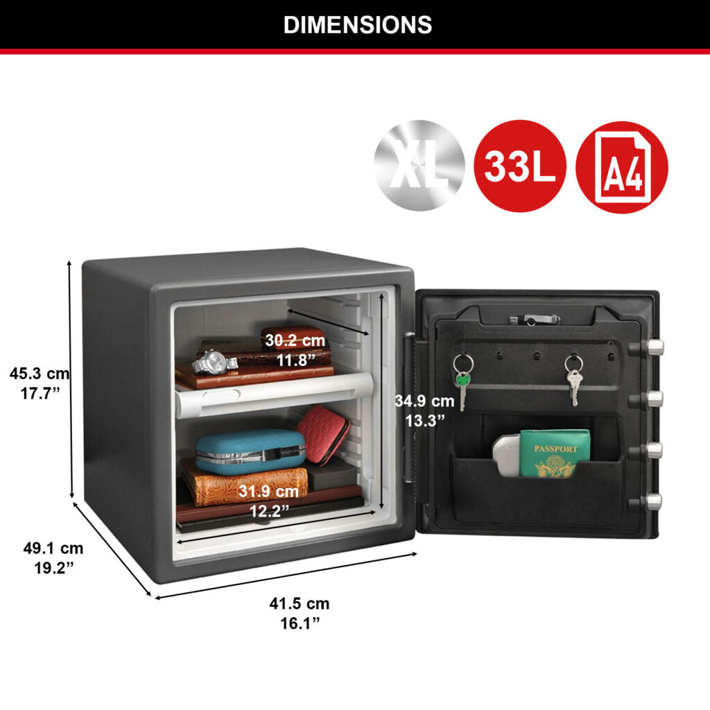 Digital Fire Safe X Large LTW123GTC