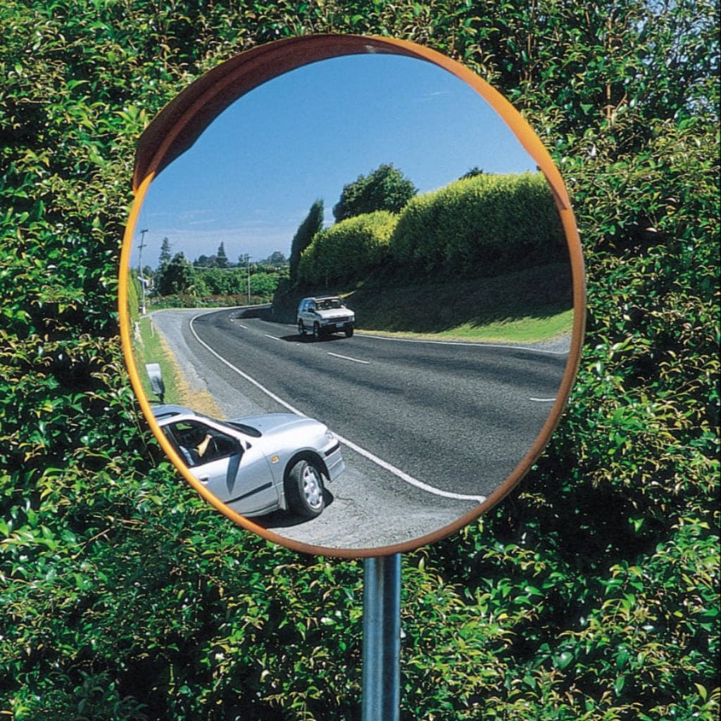 Stainless Steel Anti-Vandal Mirror 450mm - The Safe Havens