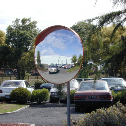 Stainless Steel Anti-Vandal Mirror 600mm - The Safe Havens